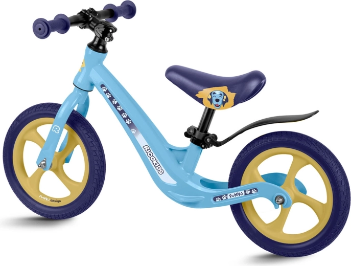 Wächst mit dem Kind: höhenverstellbarer Sattel