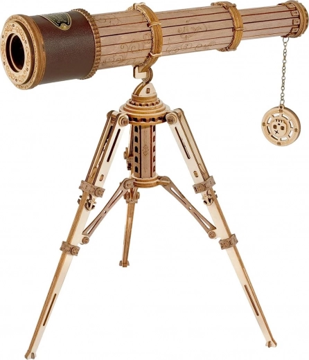 ROBOTIME Rokr Holzmodell Monokulares Teleskop