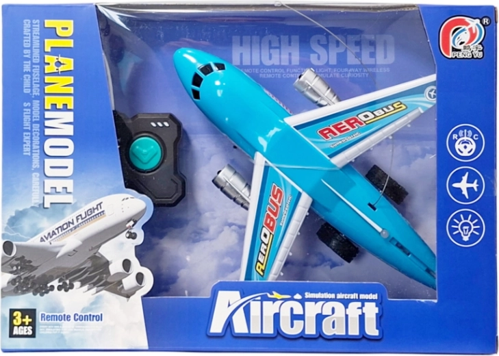 Ferngesteuertes Kinderflugzeug mit Lichteffekten