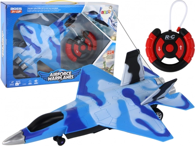 Ferngesteuerter Jet mit Licht- und Toneffekten