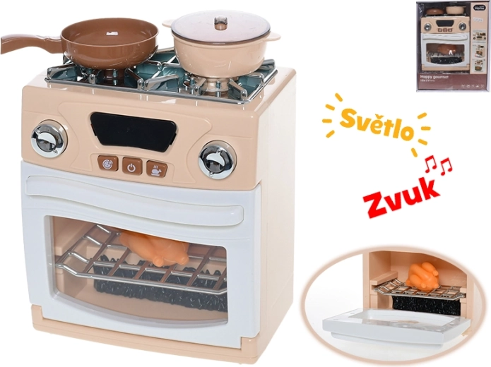 Kinderherd mit Backofen, Licht, Sound und Zubehör