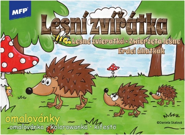 Malbuch Waldtiere