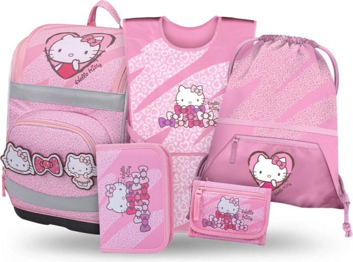 Baagl Schulset 5 Zippy Plus Hello Kitty sweet leopard