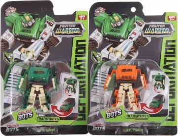 Faltbarer Roboter 2-in-1 – verwandelt sich in ein Geländewagen