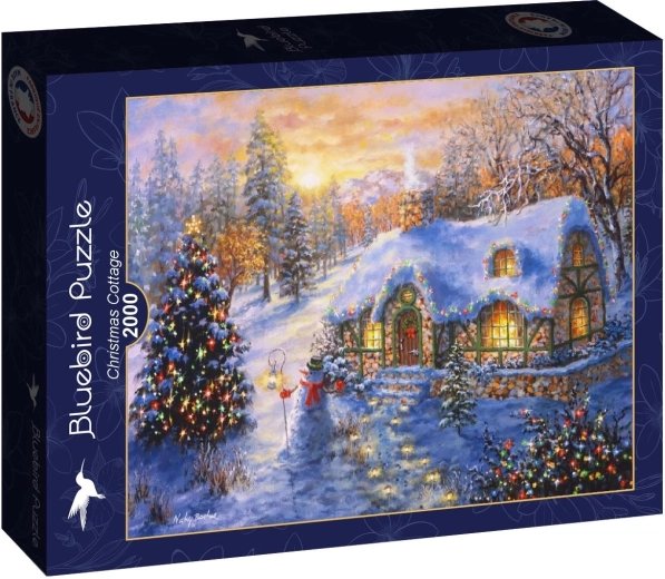 Bluebird Puzzle Weihnachtshäuschen 2000 Teile