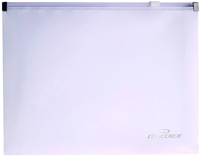 Aktenhülle mit Reißverschluss A5 CONCORDE, weiß