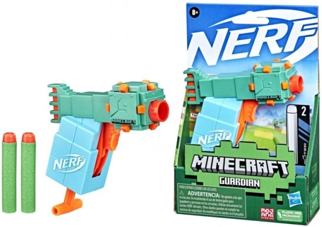 Nerf MicroShots Minecraft – kompakter Blaster für Schaumstoffpfeile