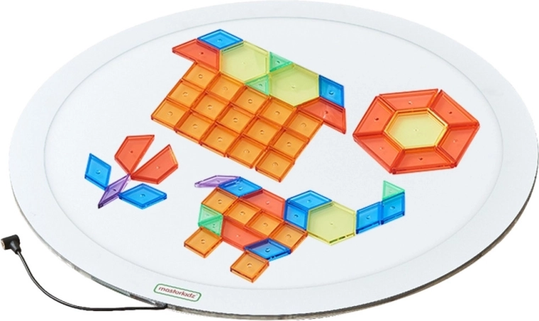 Große runde Fläche für Einzel- und Gruppenarbeit