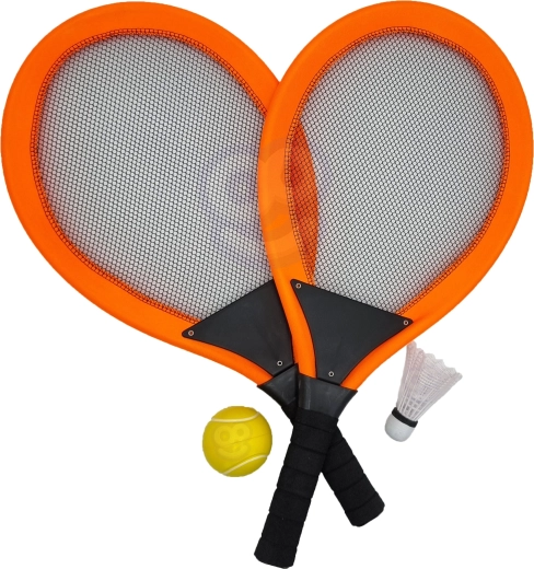Tennis und Badminton in einem Set