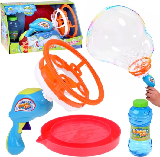 Seifenblasenpistole Bubble Fun „Blase in der Blase“ mit Lösung 236 ml - 1 Stück