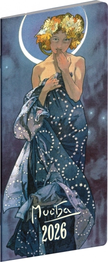 Taschendiary Alfons Mucha 2026