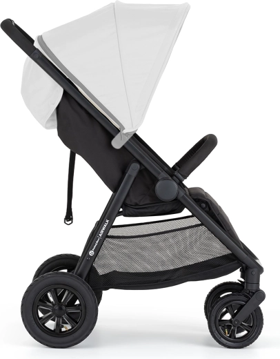 Sanfte Fahrt dank luftgefüllter Räder und Federung