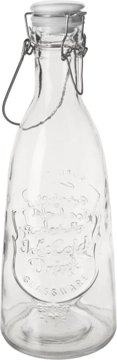 Glasflasche mit Bügelverschluss 1,15 l