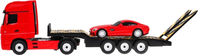 Realistischer Zug mit funktionsfähiger Rampe