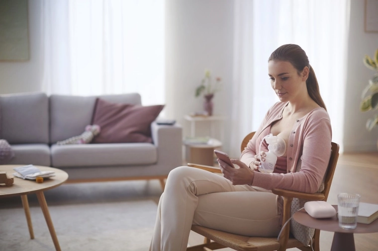 Leicht und praktisch für bequemes Abpumpen