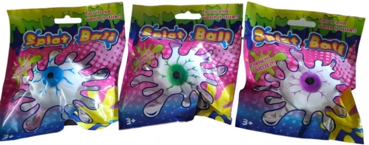 Unterhaltsamer klebriger Augapfel