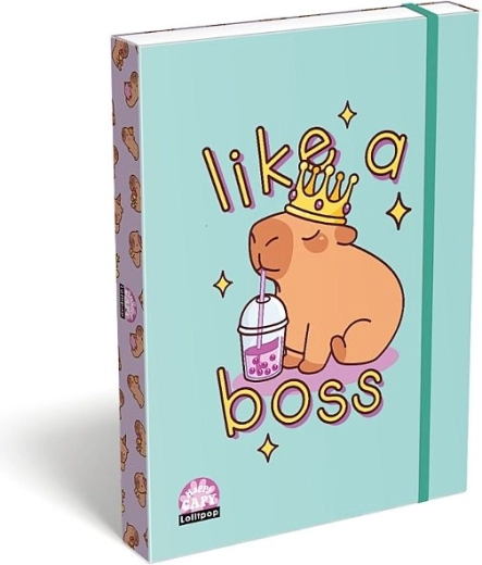 LizzyCard Heftumschläge A5 Capybara