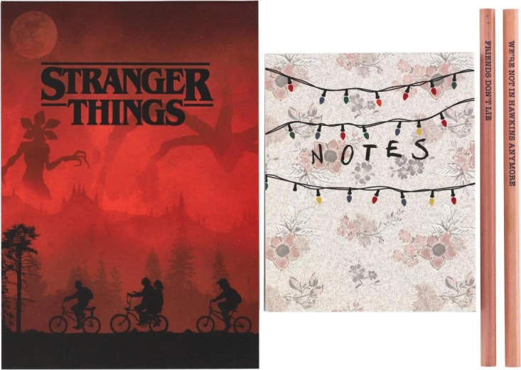 Komplettes Schreibset Stranger Things