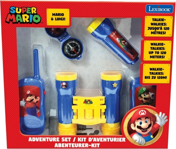 Abenteuerset mit Walkie-Talkies Super Mario