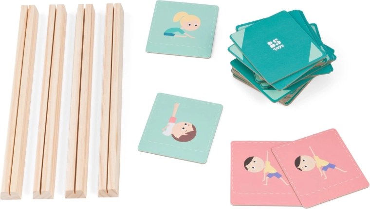 Zeig vor und finde – Bewegungsspiel mit Yoga-Positionen