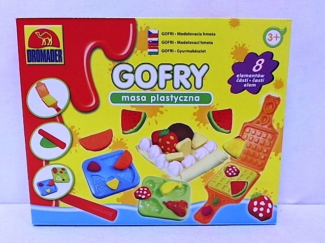 Knetmasse Waffeln