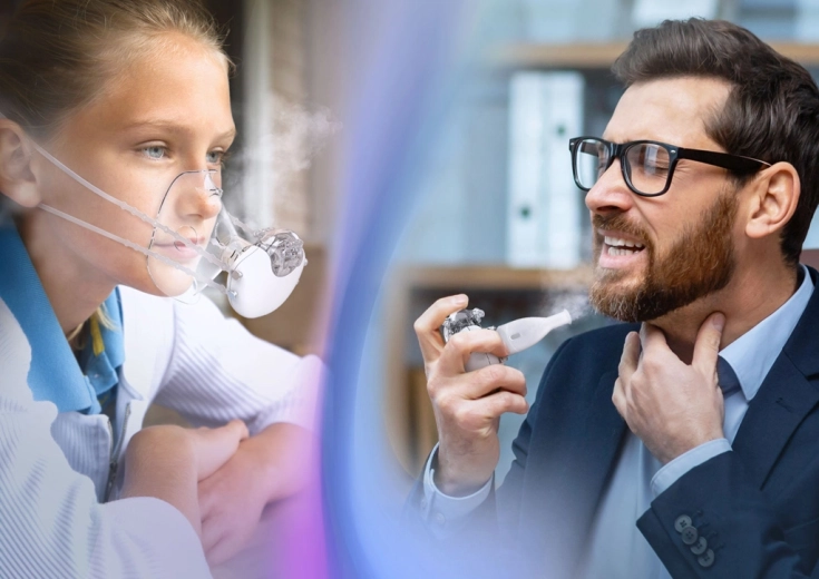 Effektive Behandlung mit MMAD <5 µm