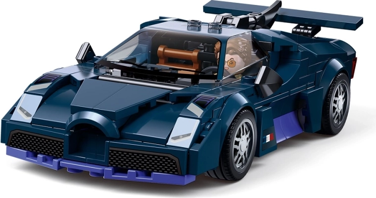 Sluban ModelBricks Sportwagen blau 1:32