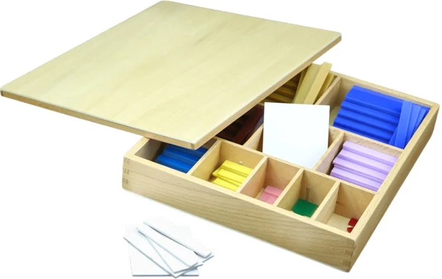 Moyo Montessori Dekanomisches Quadrat mit Schachtel