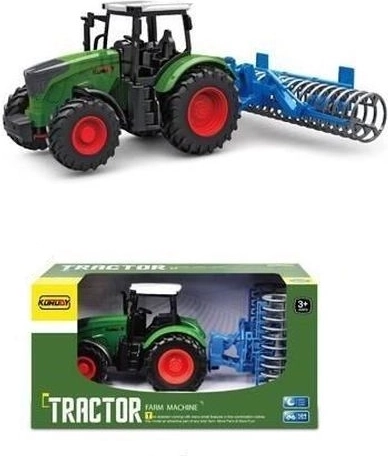 Traktor mit landwirtschaftlichem Gerät
