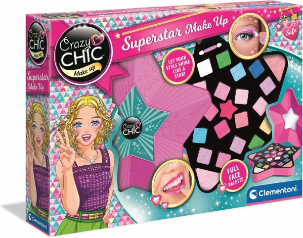 Clementoni Crazy Chic Superstar Make-up Stern