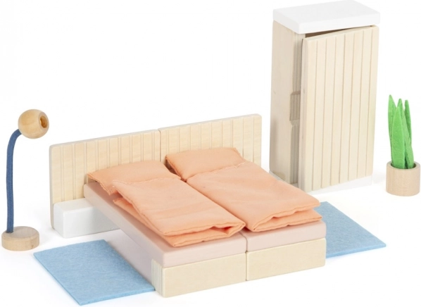 Schlafzimmer für Puppenhaus Small Foot