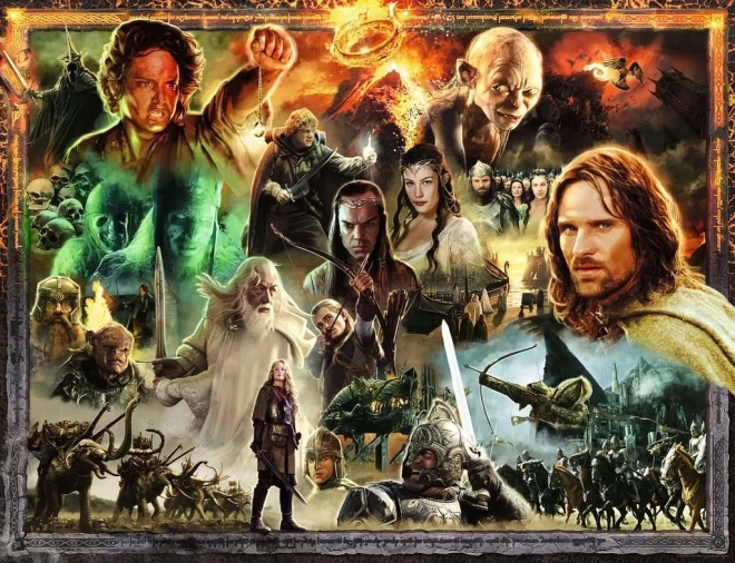 Ravensburger Puzzle Der Herr der Ringe: Die Rückkehr des Königs 2000 Teile