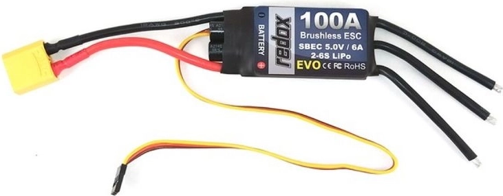 Drehzahlregler Redox Evo 100A für bürstenlose Motoren - 1 Stück