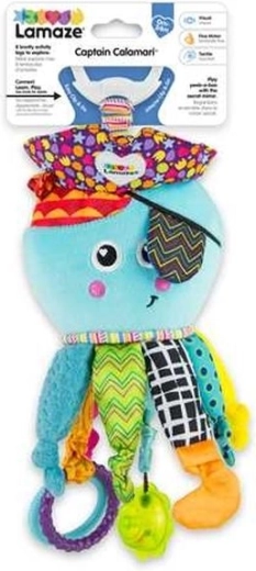 TOMY Lamaze Piraten-Oktopus zum Aufhängen – Kapitän Calamari