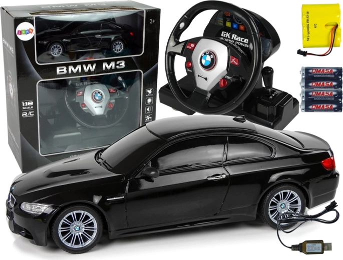 Ferngesteuertes Rennwagen BMW M3 Schwarz