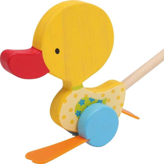Kleine Fuß Ziehtier schwankende Ente Tine