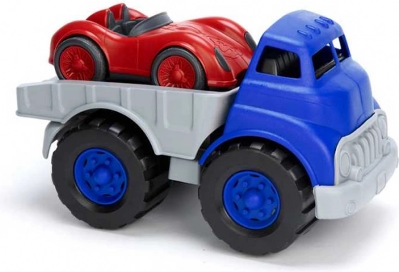 LKW mit Rennwagen Green Toys