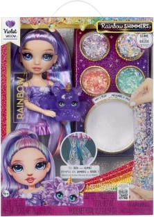 Rainbow High Shimmers Slime Puppe Violet
