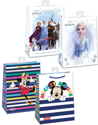 Argus Geschenk-Papiertasche Frozen 2 / Minnie / Mickey 23 × 32 cm - 1 Stück