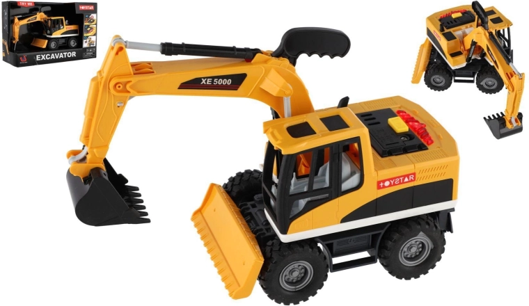 Bagger mit Batterieantrieb, Licht und Sound
