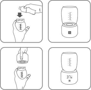 Schnelles und präzises Erhitzen auf 37–50 °C