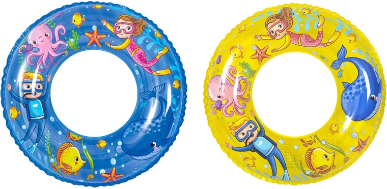 Aufblasbarer Schwimmreifen 60 cm SEA WORLD für Kinder