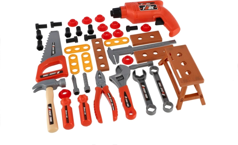 Komplette Ausstattung für kleine Reparaturprofis