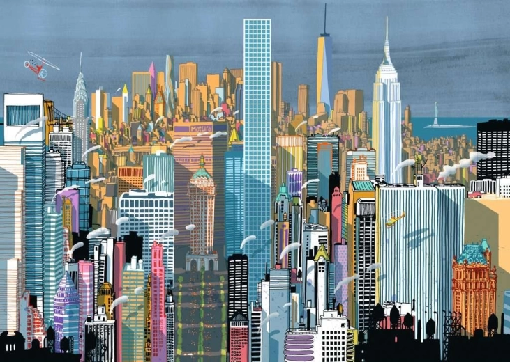 Ravensburger Puzzle Stadt New York 1000 Teile