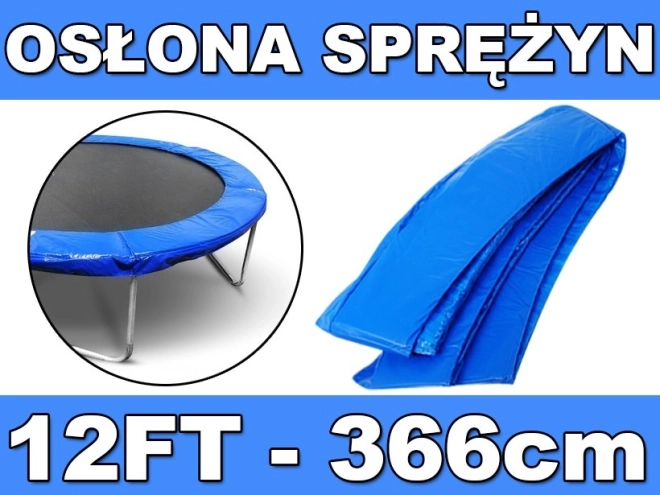 Schutzrand für Federn für Gartentrampolin 366 cm (12 ft) SKYRAMIZ blau