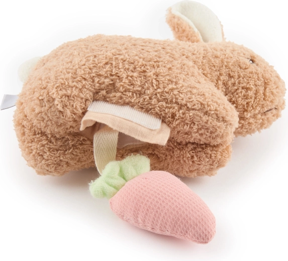 Raschelnde Möhre für Spaß und Sinnesförderung