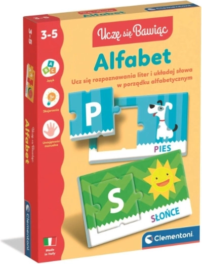 Alphabet – unterhaltsames Lernspiel für Kinder von 3–5 Jahren