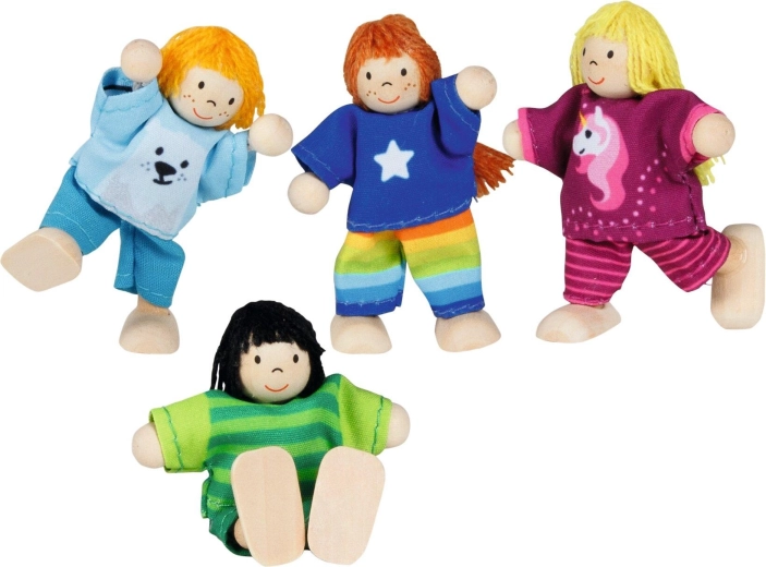 Biegsame Holzpuppen für Kinder (Goki) - 1 Stück