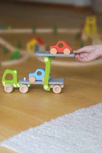 Zweistufiger Transporter für mehrere Spielszenarien