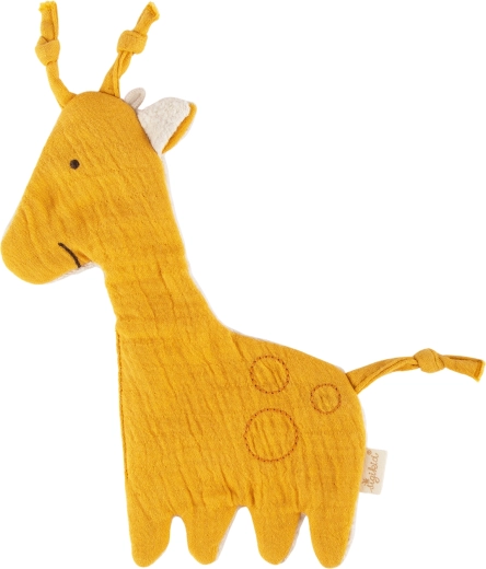 Sigikid Musselin-Schmusetuch Giraffe mit Knisterfolie